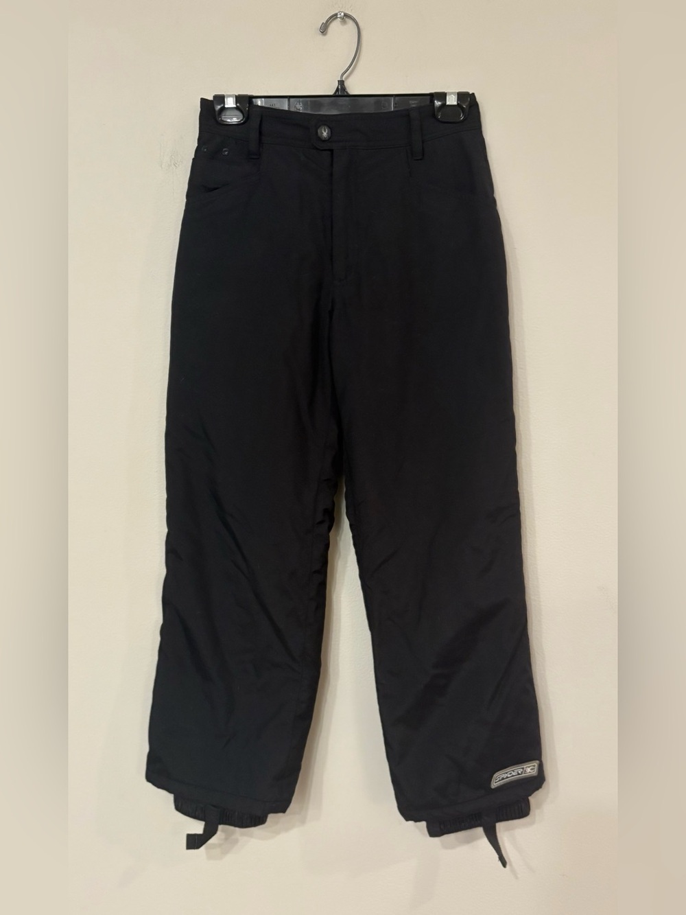 Spyder Black Ski Snow/Insulated Pants in Boys Size 12 Gently Used